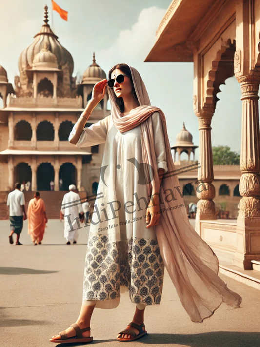 What to Wear While Visiting Vrindavan in March – A Guide by Arsh Wardrobe Collection
