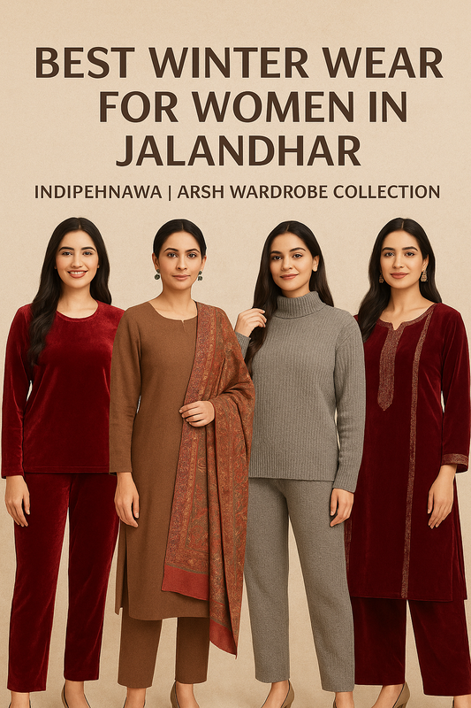 ❄️ Best Winter Wear for Women in Jalandhar (2025) – Stylish, Warm & Affordable Options at Indipehnawa