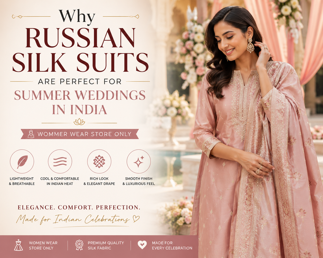 Why Russian Silk Suits Are Perfect for Summer Weddings in India