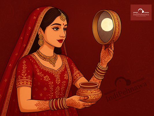 Karwa Chauth 2025 Designer Wear – Exclusive Collection from Arsh Wardrobe Collection, Jalandhar