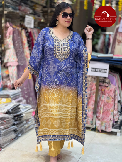 Luxe Kaftans for Glamorous Evenings