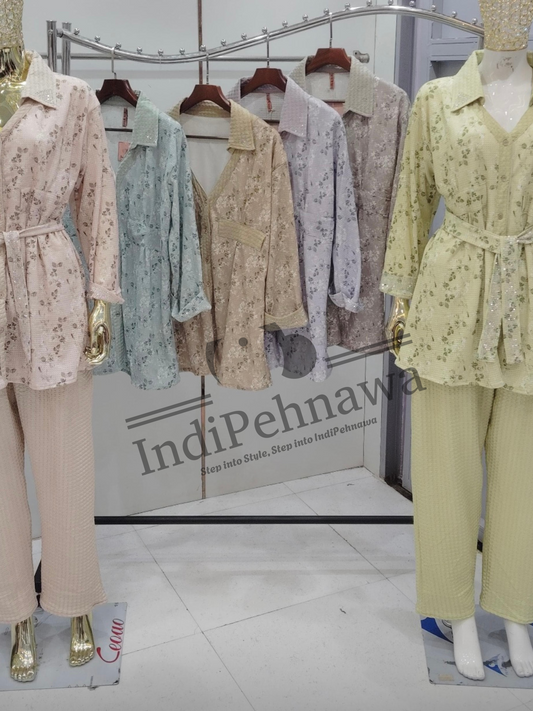 Cotrize Cotton Co-ords with Floral Print – Effortless Elegance for Warm Days