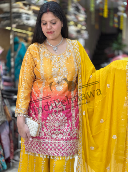 Royal Mirror & Thread Work Suits – Party & Wedding Collection