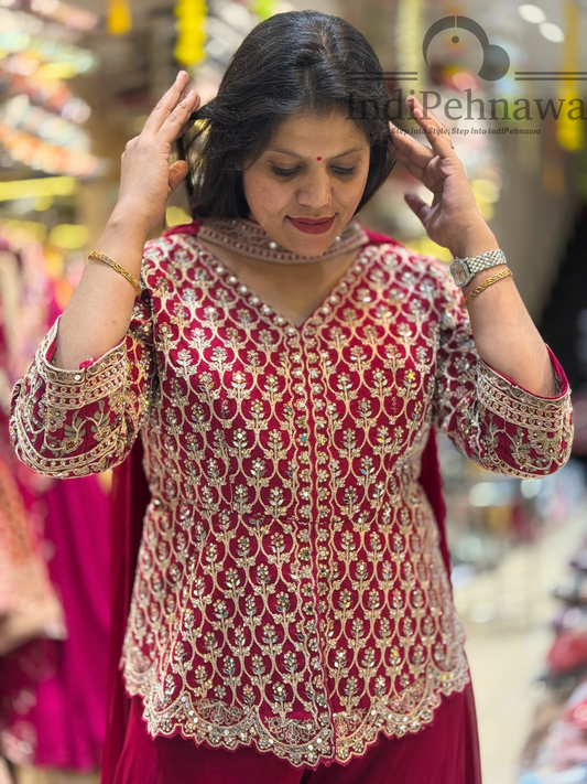 Exquisite Georgette Cordset for Weddings – Luxury and Elegance Combined