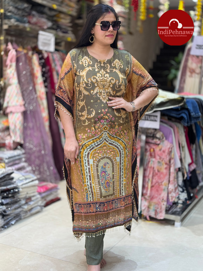 Festive Flow – Premium Kaftan Dresses for Indian Functions