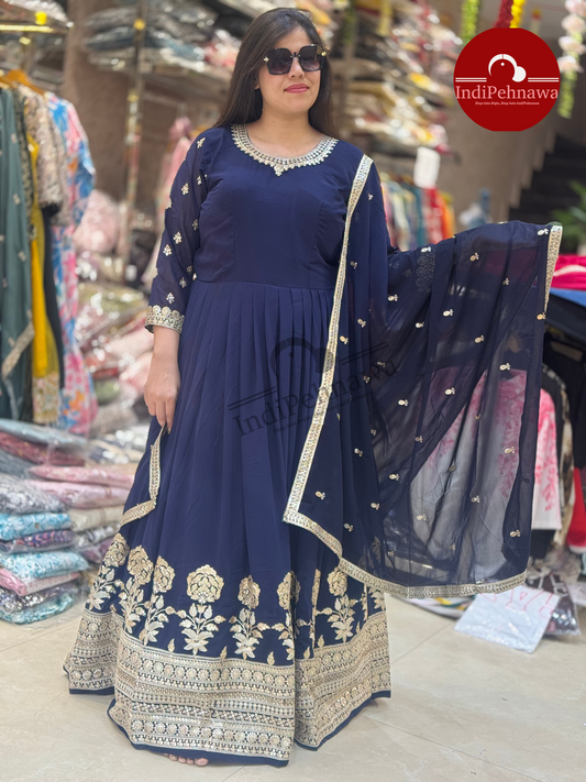 Apsara Vibes – Indo-Western Party wear Gown for Functions