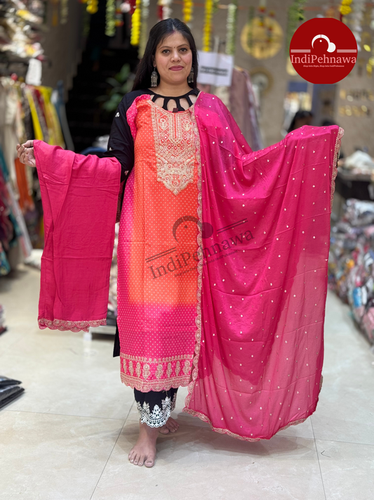 Sequin & Mirror Work Suits for Special Occasions