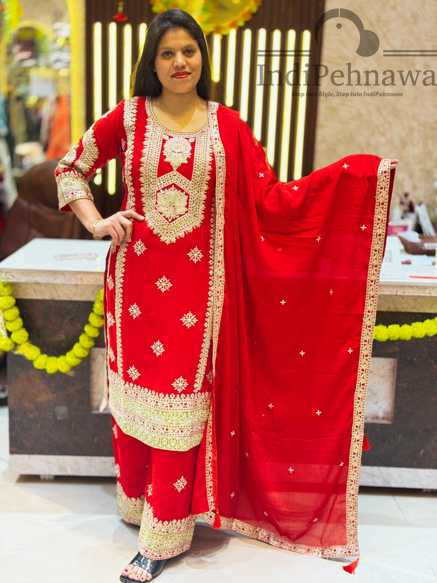 Chinon Pakistani Suits for Special Occasions - Celebrate in Style