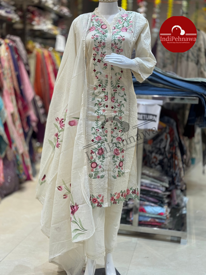 Royal Bloom Designer Suit – Crafted for Occasions