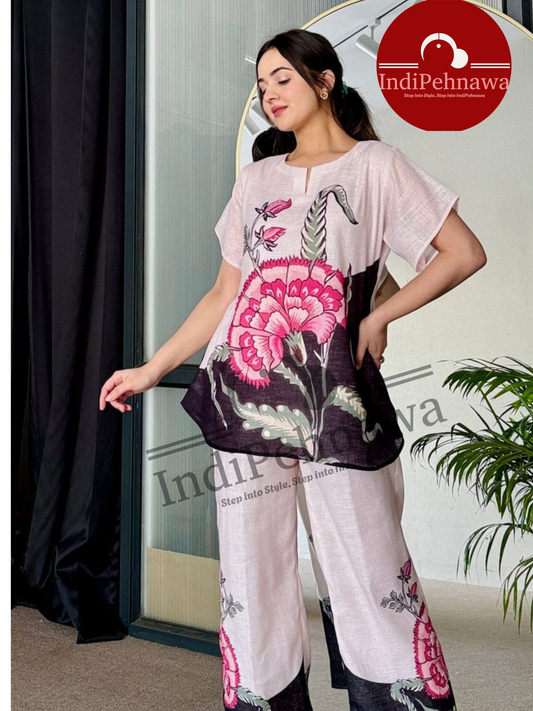 Stylish Women’s Co-ord Set – Trendy & Comfortable Outfit