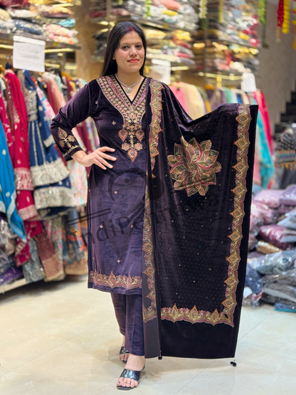 Rich & Radiant: Tarni Velvet Suit Line