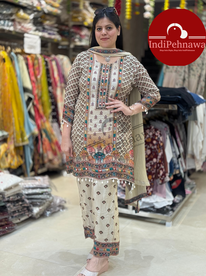 Pure Crape Embroidered Jafa Dress – Crafted in Punjab, Loved Everywhere