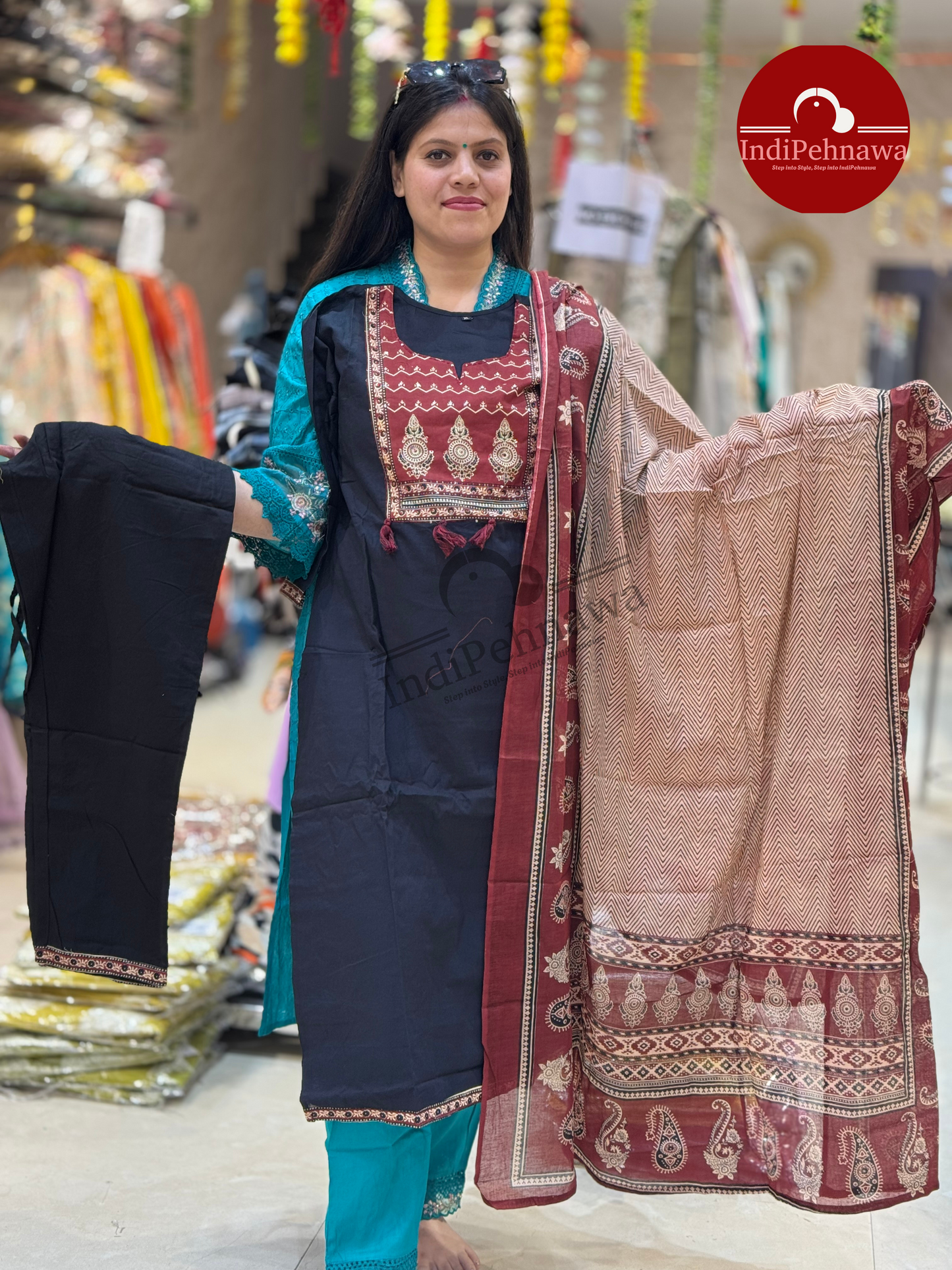 Printed Suit for Casual / Office & Festive Wear