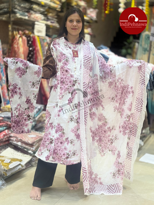 Desi Diva – Premium Suit Set with Dupatta