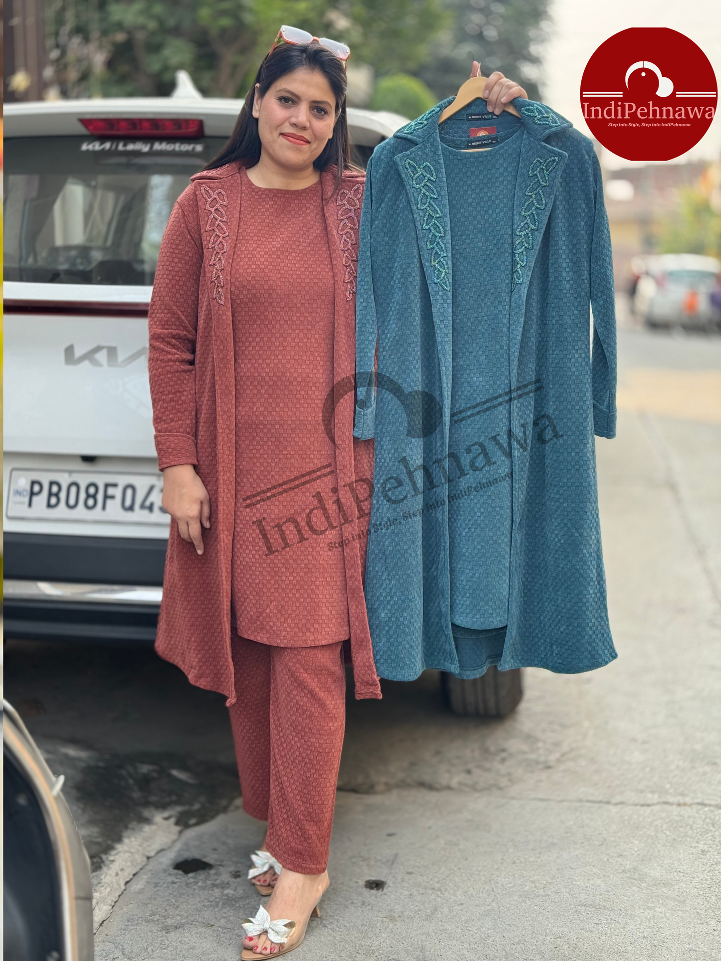 CHANNEL WOOL 3 PC SHRUG ARTICLE