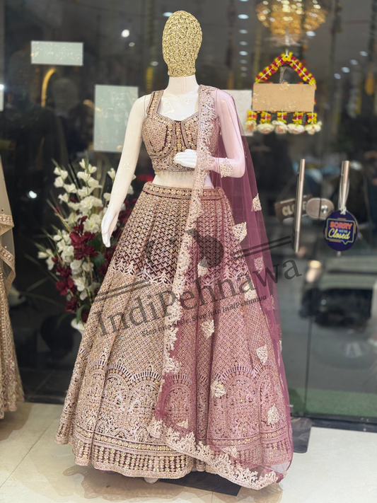 Heavy Mirror Work Lehengas – Regal & Trendy Designs