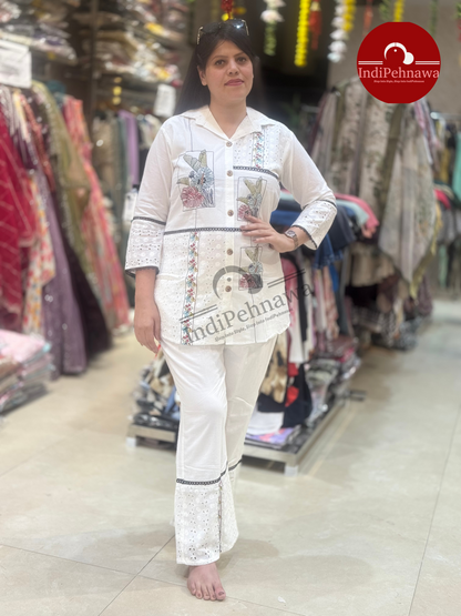 Glow Mode: Stylish Cord Set for Everyday Glam P5UL0011(BF)