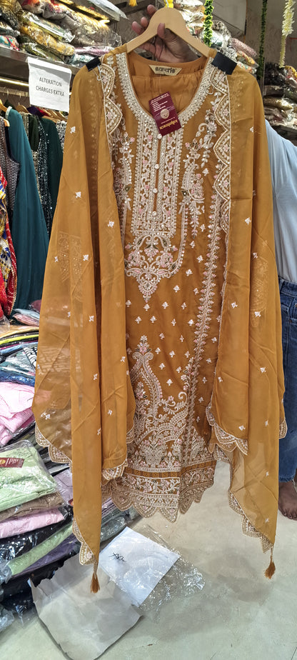 Glamour Glow Party Wear Suit – Indipehnawa Exclusive