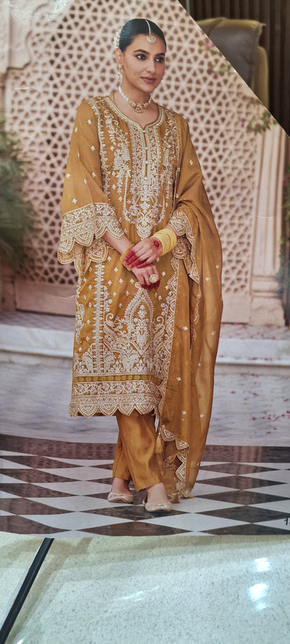 Glamour Glow Party Wear Suit – Indipehnawa Exclusive