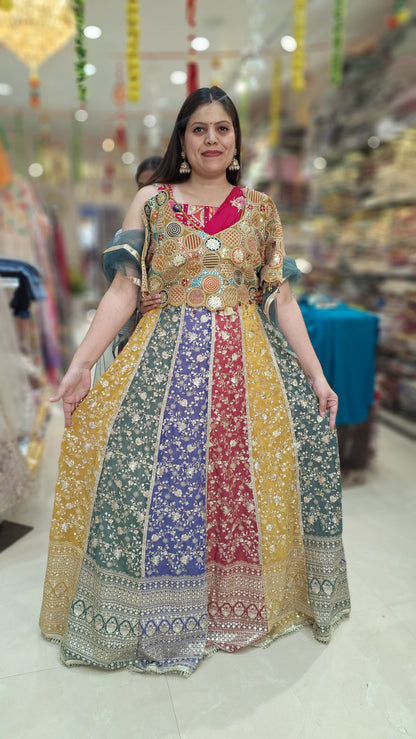 PURE GEORGET BNARSI LEHNGA