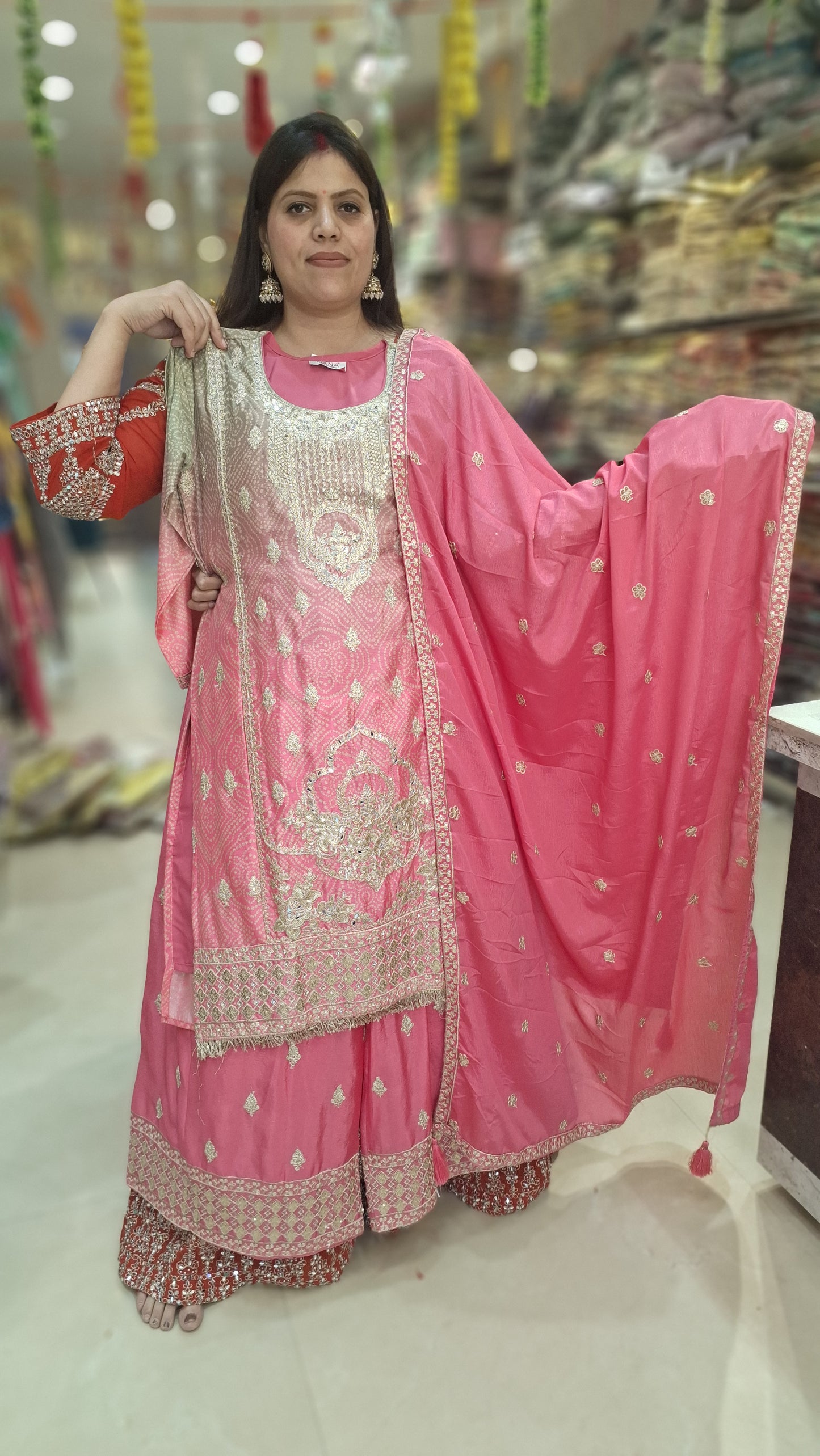 BANDEJ WEDDING WEAR HEAVY JAFFA 3 PC SUIT