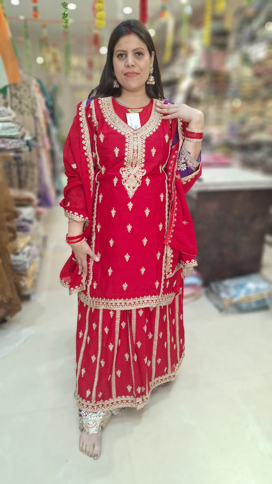 KARWA SPECIAL NECK DESIGN AND BOTTOM WORK WITH JAFFA