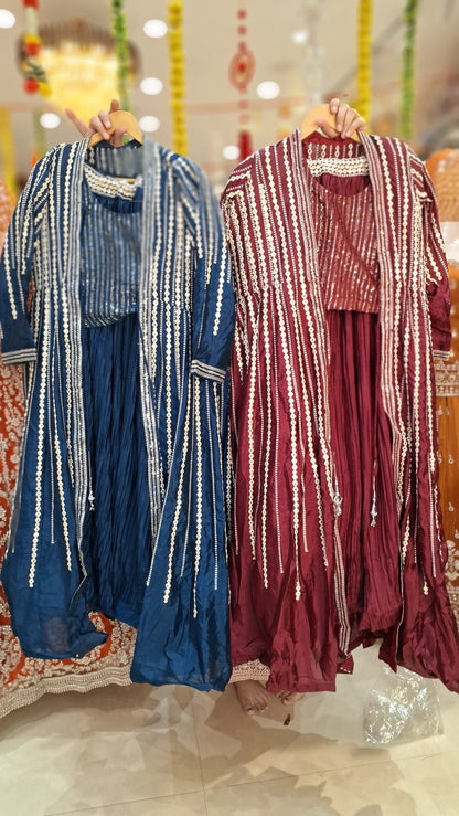 INDO WESTREN 3 PIECE SHRUG LEHNGA