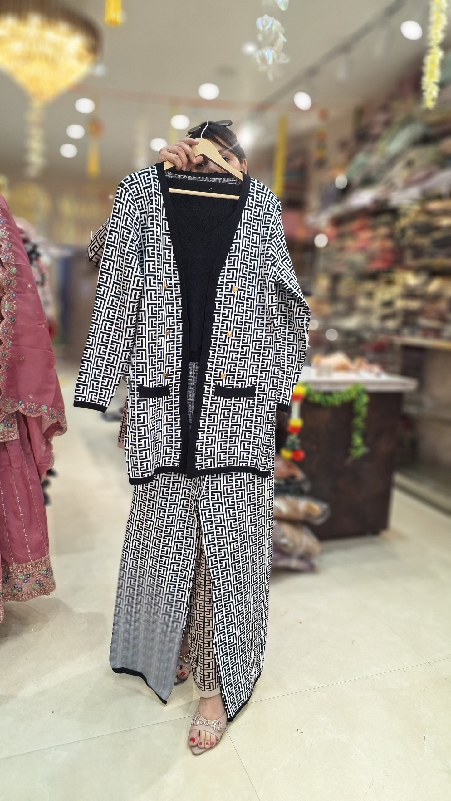 WINTER WEAR KOREAN CORDSET