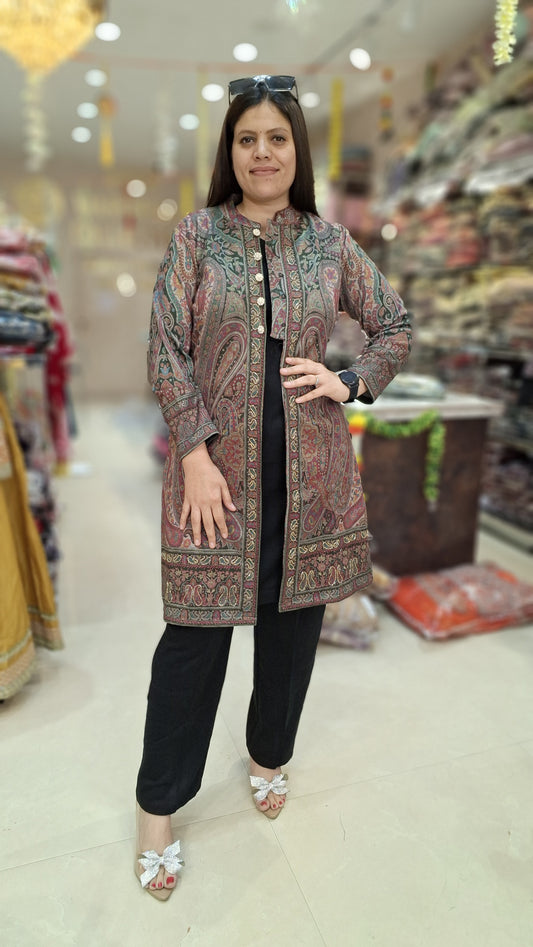 Daffodil Three Piece Cordset with Premium Velvet Long Cape