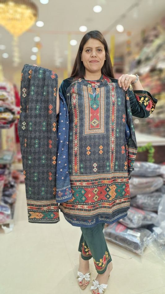 PREMIUM WOOL KULLU 2 PC CORDSET