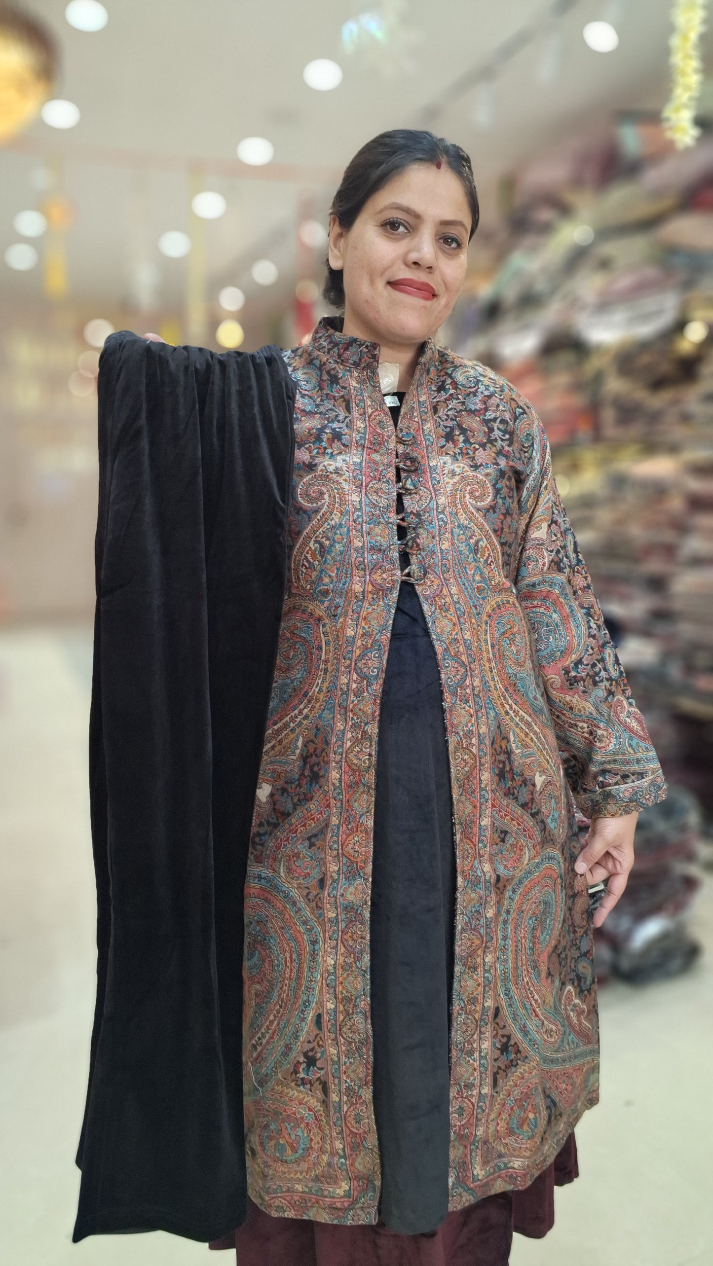 PASHMINA VELVET MULTI DESIGN 3PC CORDSET