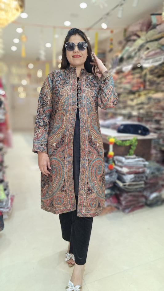 PASHMINA VELVET MULTI DESIGN 3PC CORDSET