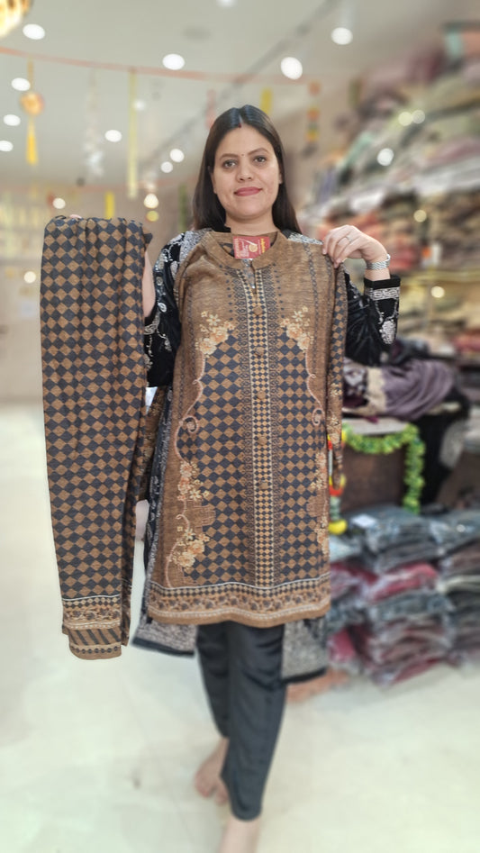 BEAUTIFUL BUTTON DESIGN KULLU CORDSET (ARTICAL NO-06)