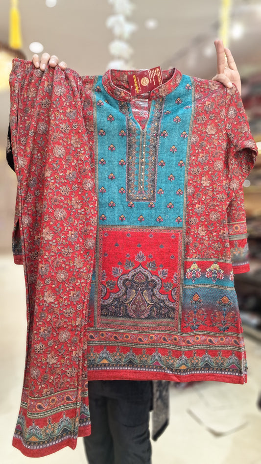 BEAUTIFUL KULLU DESIGN CORDSET (ARTICAL NO-005)