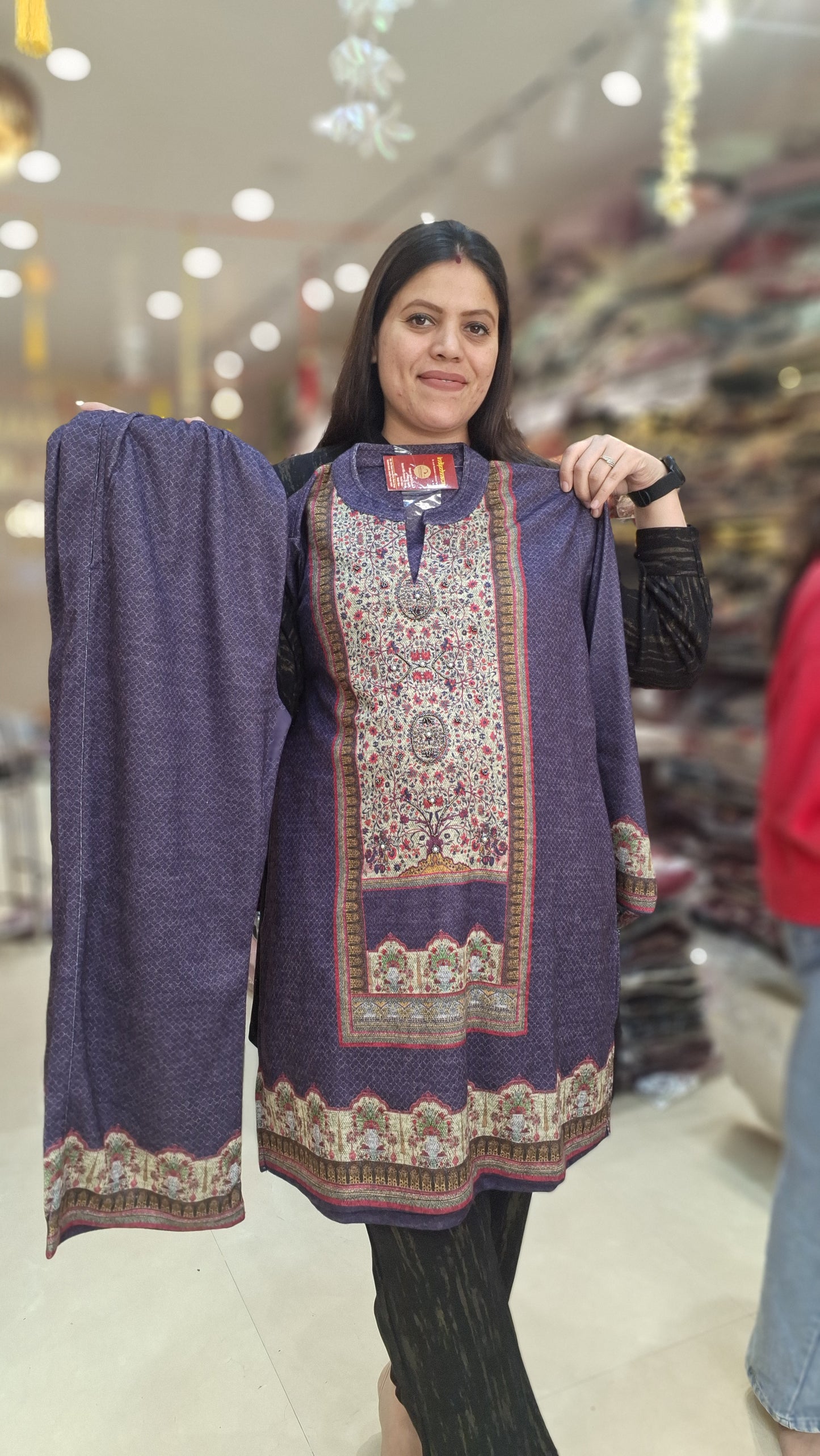 NECK DESIGN WOOL KULLU DESIGN CORDSET(ARTICAL NO-08)