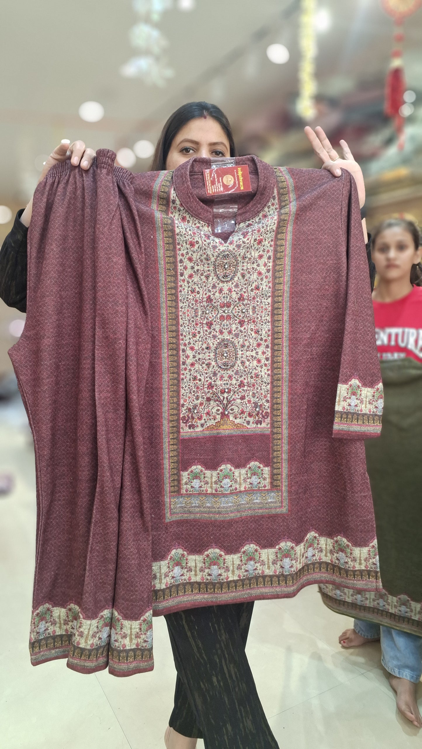 NECK DESIGN WOOL KULLU DESIGN CORDSET(ARTICAL NO-08)