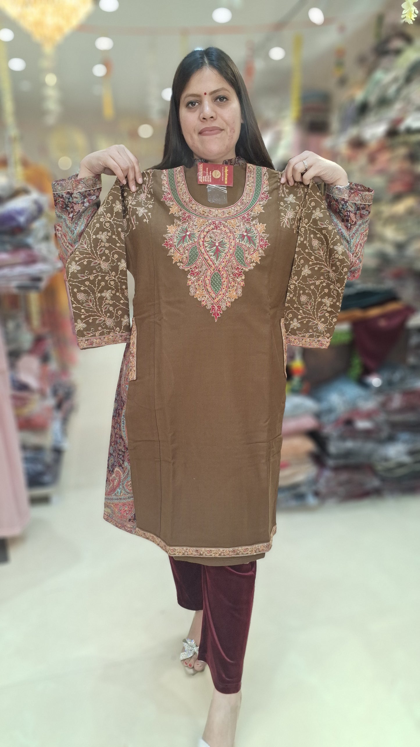 PHERAN WOOL 1 PC KURTI