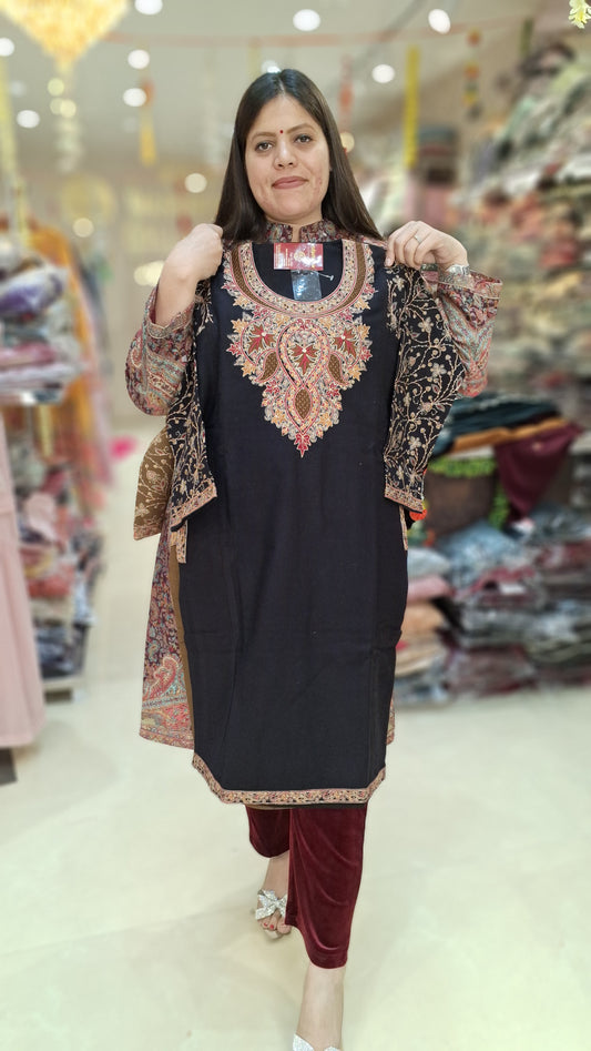 PHERAN WOOL 1 PC KURTI