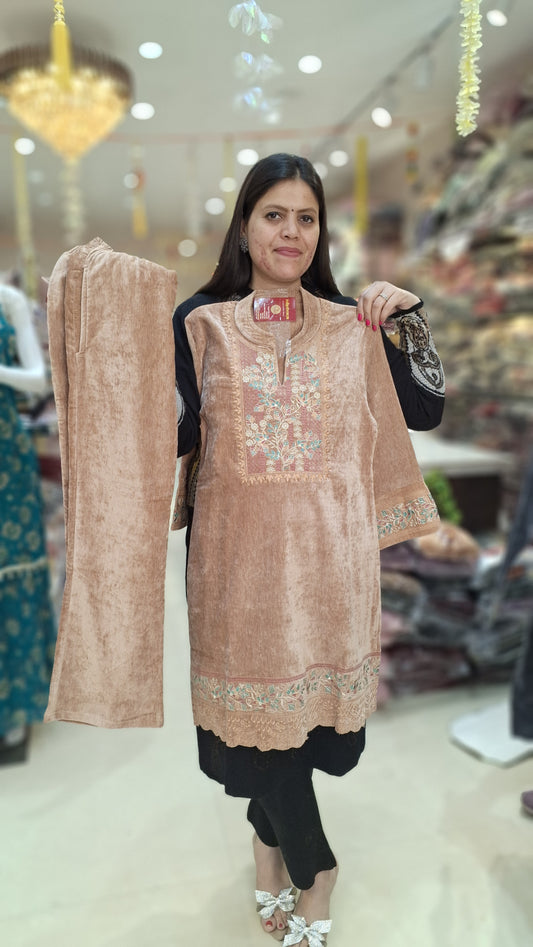 BEAUTIFUL SHNEAL WOOL BELL BOOTOM DESIGN CORDSET