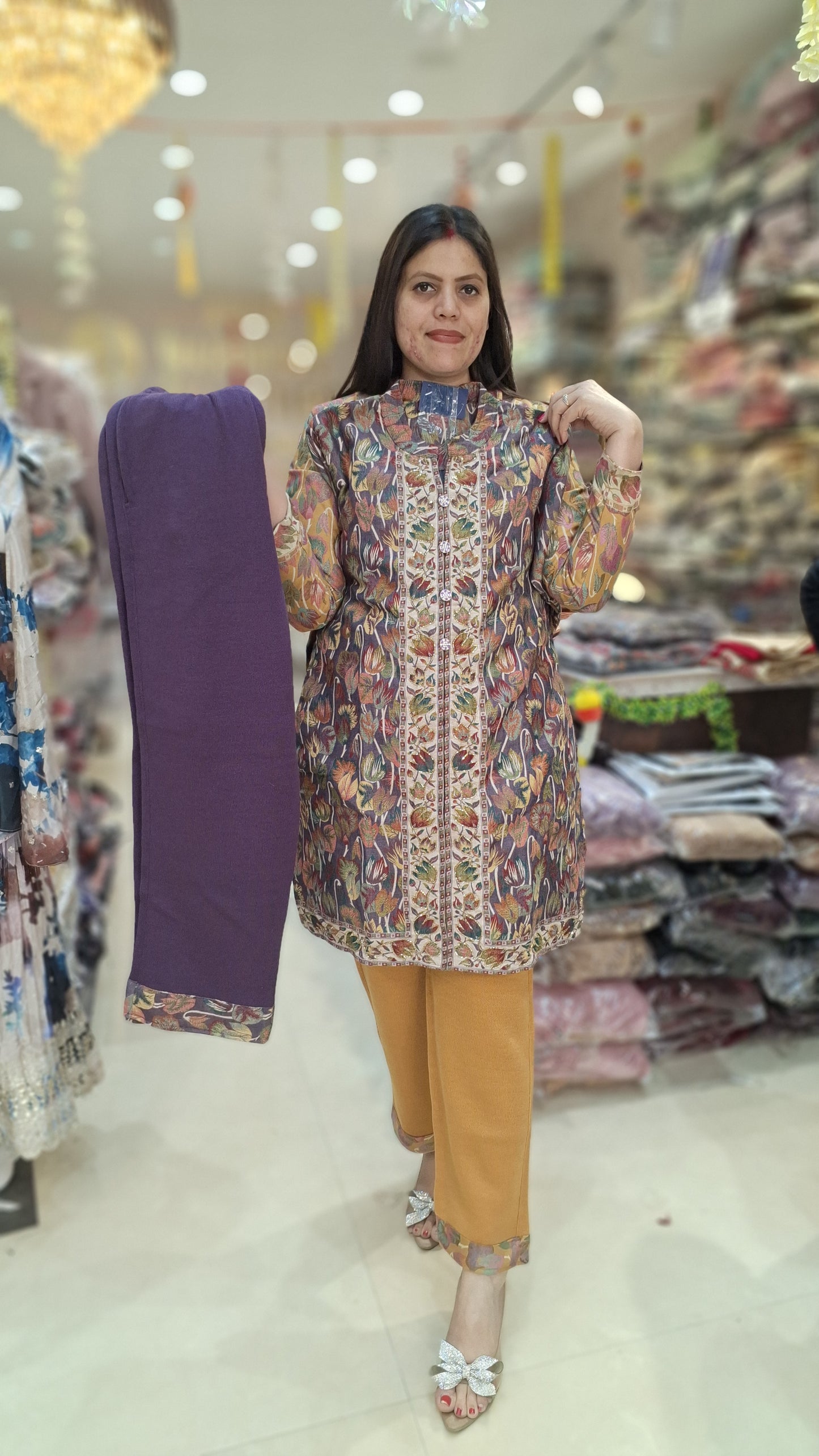 PASHMINA BEAUTIFUL DESIGNER CORDSET