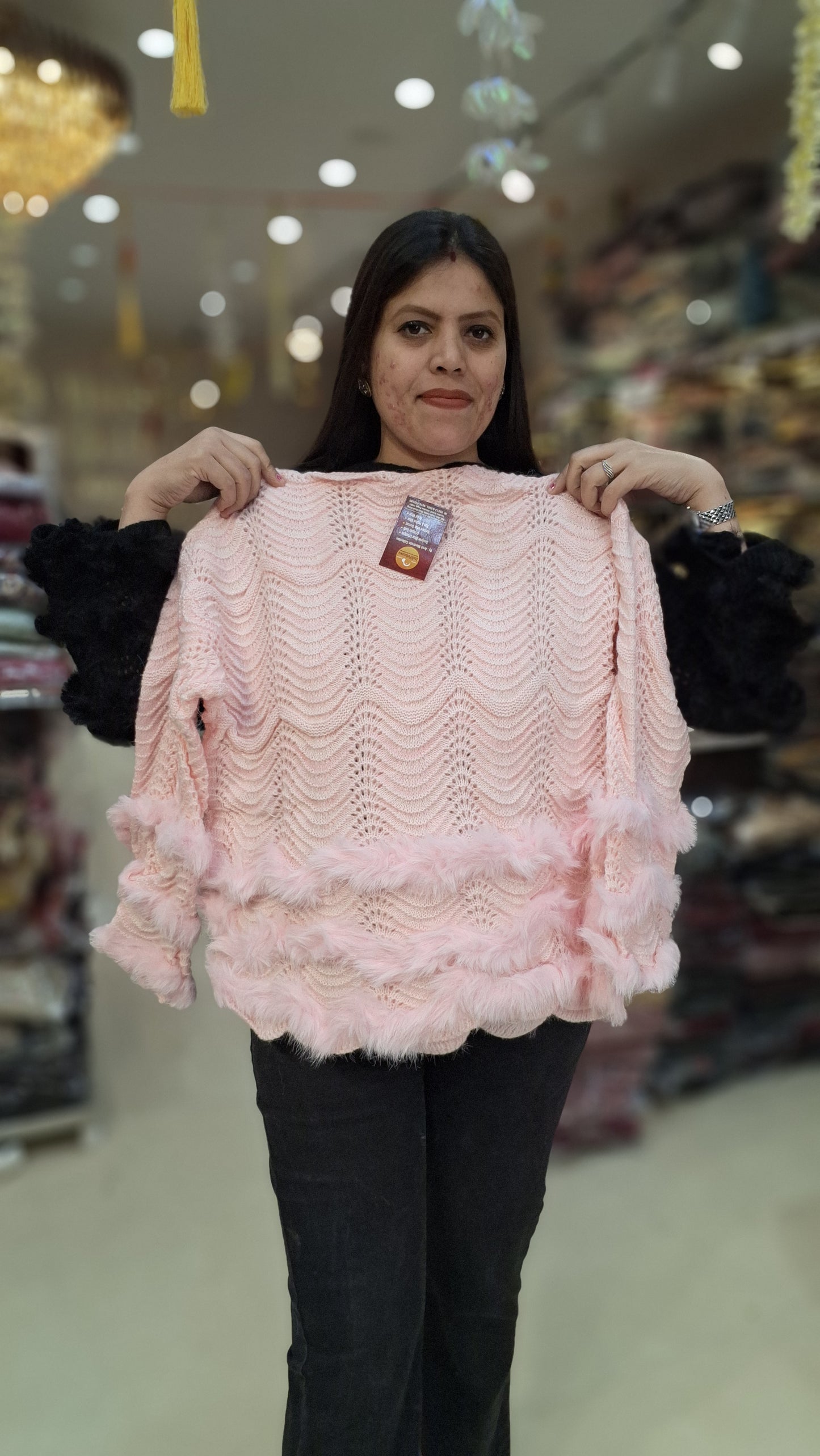 PREMIUM WOOL NEETED KOREAN TOP