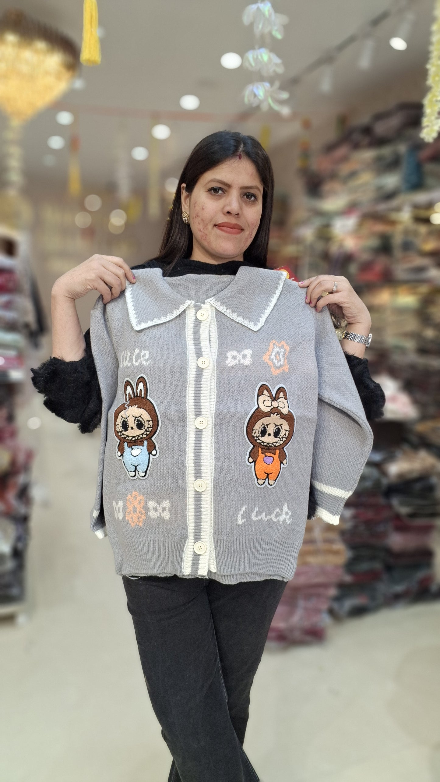 LABUBU DESIGN KOREAN TOP