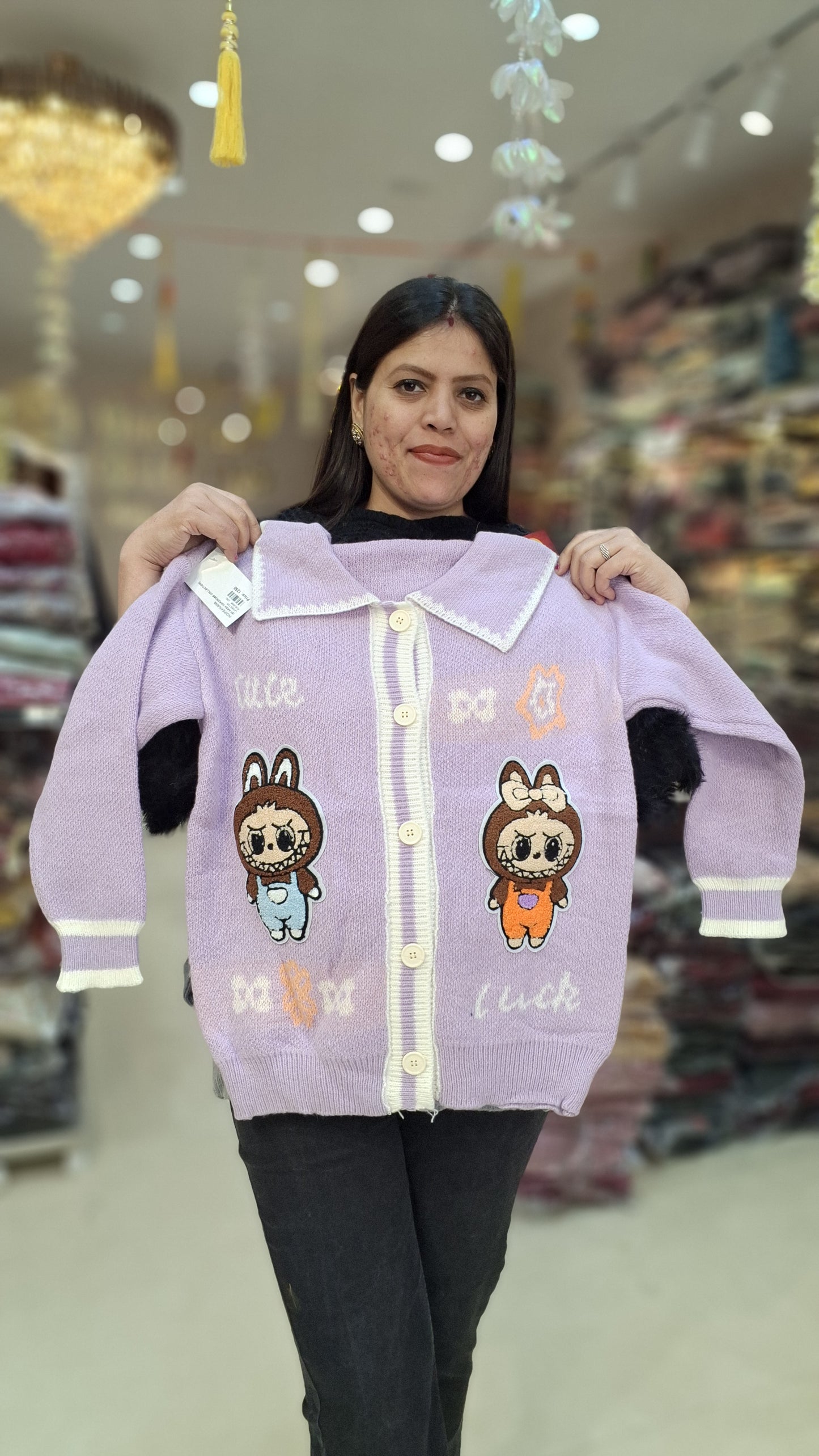 LABUBU DESIGN KOREAN TOP