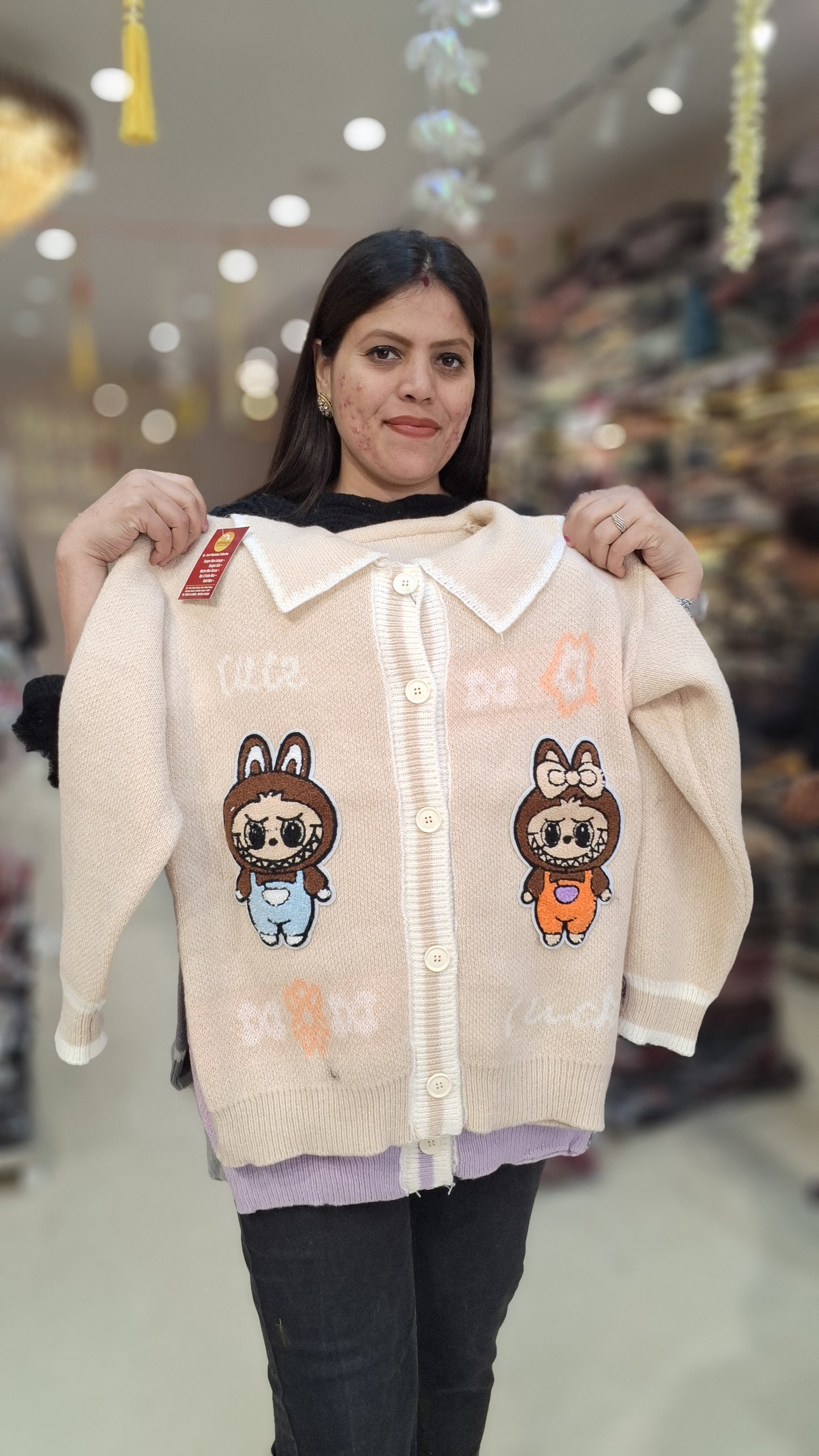 LABUBU DESIGN KOREAN TOP