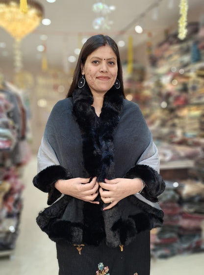 PREMIUM RABBIT WOOL SHAWL