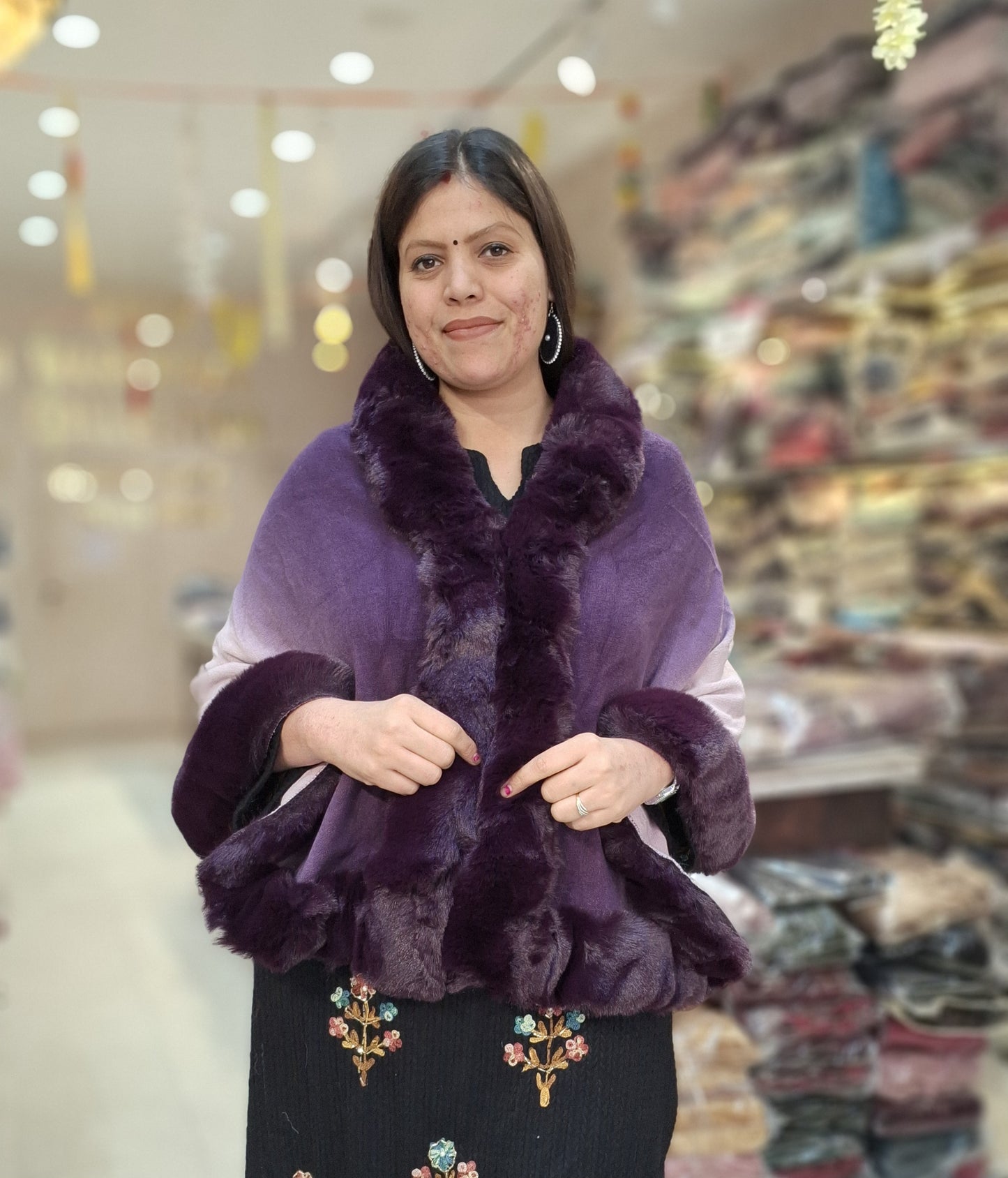 PREMIUM RABBIT WOOL SHAWL