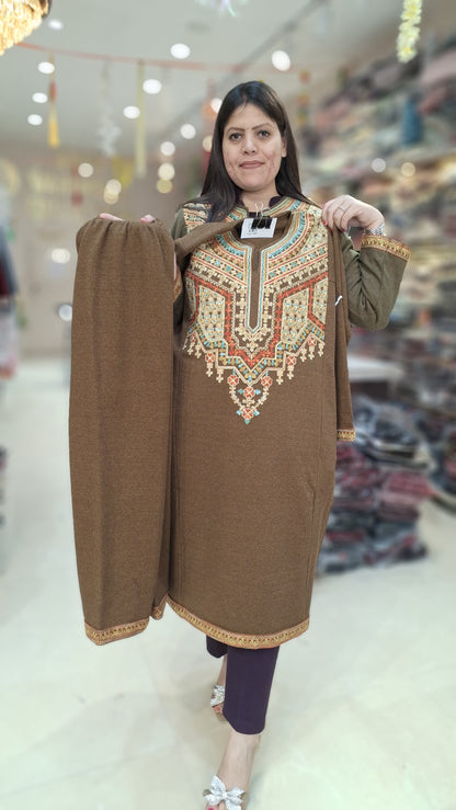 PREMIUM WOOL CHOGA PHERAN CORDSET