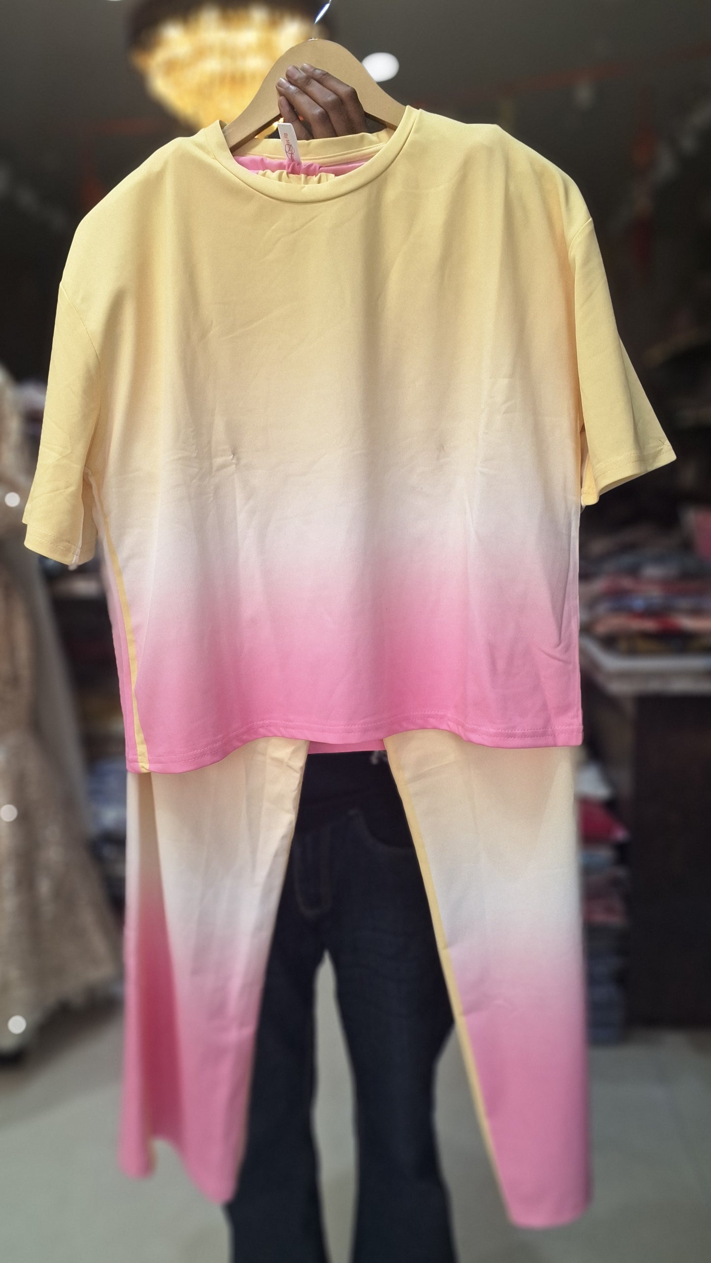 PINK DUEL SHADE COTTON BEAUTIFIL CORDET