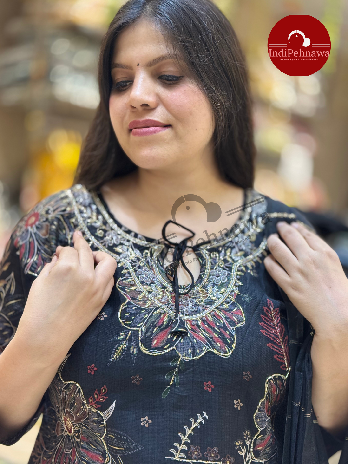 RAKHI SPECIAL DESIGNER HANDWORK 3PC SUIT