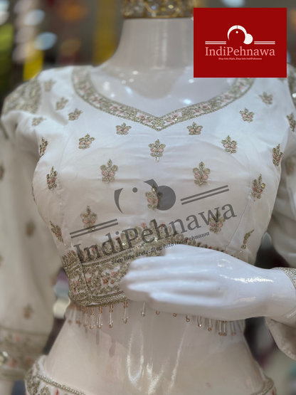 Graceful Georgette Lehenga – Indipehnawa’s Take on Classic Beauty